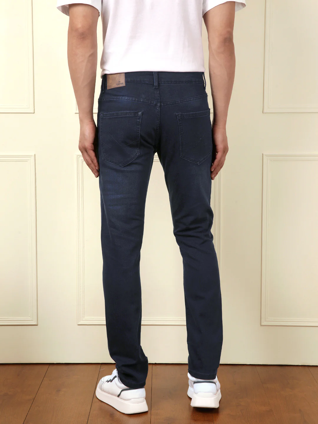 Casual Stretch Slim Fit Jeans | Blue - Image 3