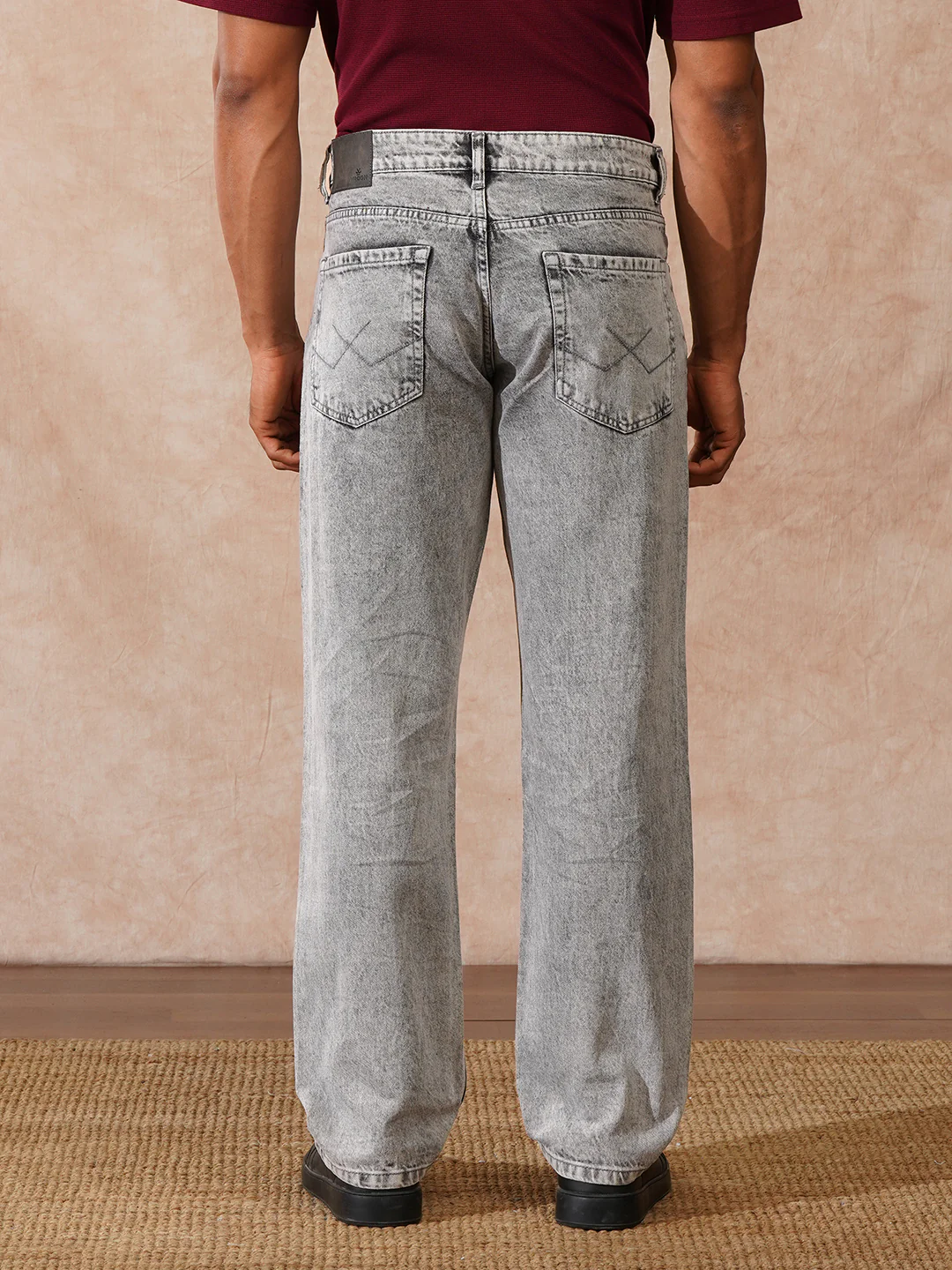 Faded Anti Fit Jeans | Grey - Image 3