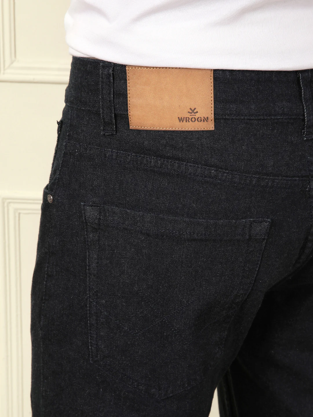 Casual Skinny Crop Jeans | Black - Image 6