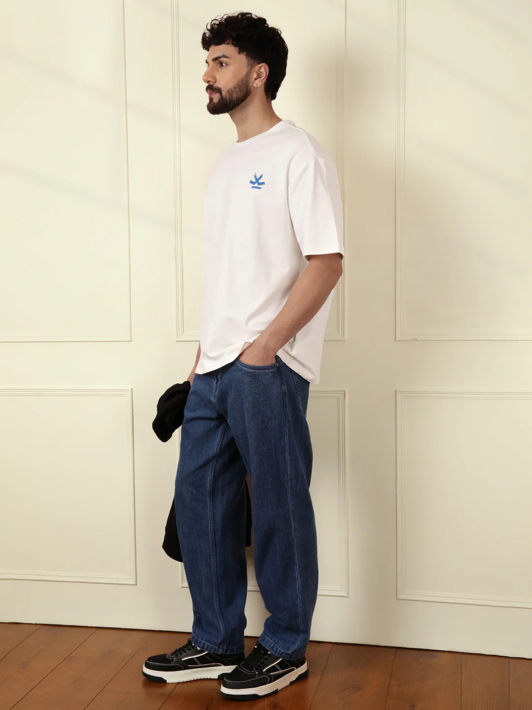 Heavy GSM Printed Picasso T-Shirt | Off White - Image 3